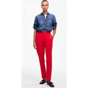 Madewell Red Slim Ankle Pants – Women’s Size 12 – NWT